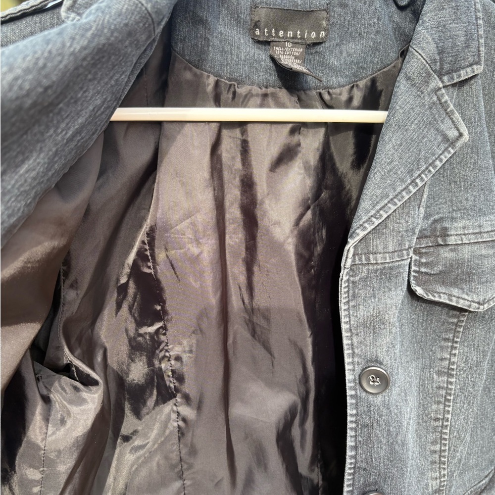 Attention Charcoal Gray Jacket - Picture 4 of 6